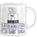Geschenk für Plattenladenbesitzerin Tasse Lustige Geschenkidee Geburtstag Ich Bin Plattenladenbesitzerin Ich Darf Das Weiß Trendation