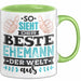 Witzige Tasse Geschenk So Sieht Der Beste Ehemann Der Welt Aus Grün Trendation