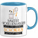 Haustier-Modedesignerin Weil Es Keinen Schöneren Beruf Gibt Tasse Geschenk für Eine Haustier-Modedesignerin Lustig Blau Trendation