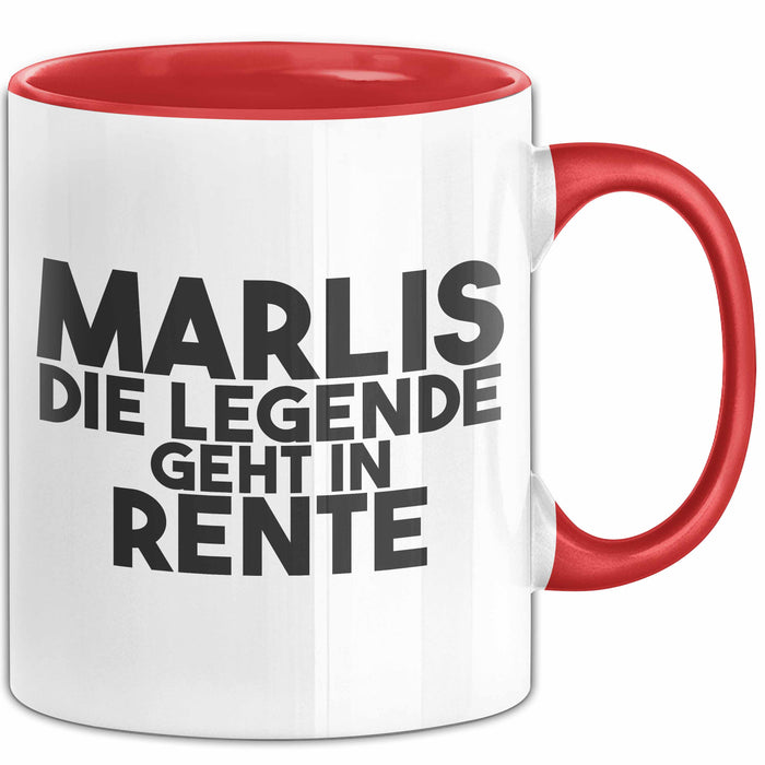 Marlis Tasse Marlis – Die Legende Geht In Rente Geschenk