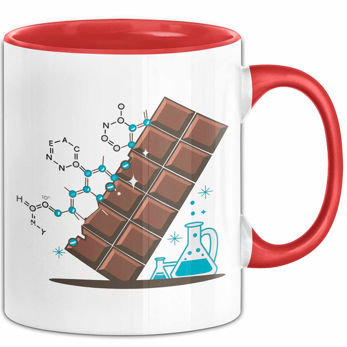 Lebensmittelwissenschaftler Tasse Geschenkidee Rot Trendation