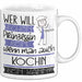Köchin Tasse Geschenk Spruch Wer Will Schon Prinzessin Sein Wenn Man Auch Köchin Sein Kann Weiß Trendation