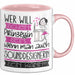 Sounddesignerin Tasse Geschenk Spruch Wer Will Schon Prinzessin Sein Wenn Man Auch Sounddesignerin Sein Kann Rosa Trendation