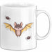 Vampir Fledermaus Halloween Feier Tasse Geschenk Lustige Geschenkidee Spruch Weiß Trendation