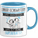 Singer-Songwriterin Und Prinzessin Tasse Geschenk Für Eine Singer-Songwriterin Geburtstag Was Ist Deine Superkraft Blau Trendation