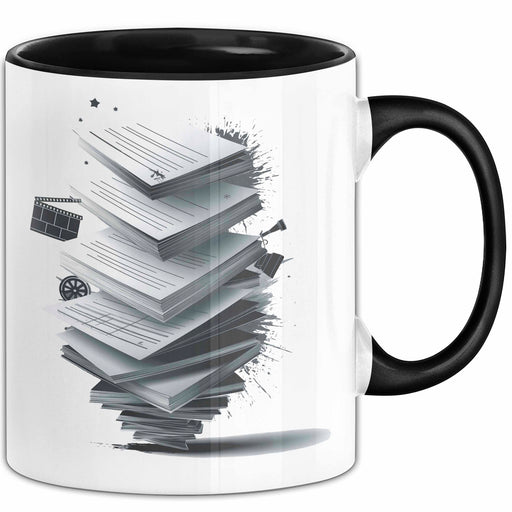 Drehbuchautor Tasse Geschenkidee für Filmskript Schreiber Trendation
