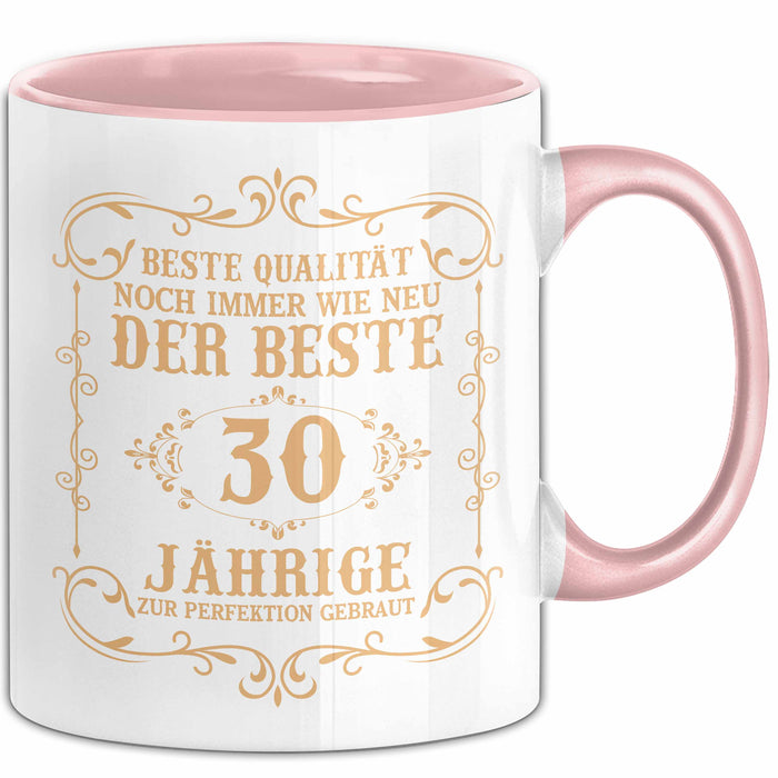 30er Geburtstag Geschenk Männer Vater Mann Noch Immer Der Beste 30-Jährige Zur Perfektion Gebraut Opa Rosa Trendation