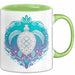 Schildkröte Tierliebhaber Tasse Geschenk Lustige Geschenkidee Spruch Schildkröten Mandala Grün Trendation