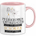 Pferderennen-Enthusiastin Weil Es Keinen Schöneren Beruf Gibt Tasse Geschenk für Eine Pferderennen-Enthusiastin Lustig Rosa Trendation