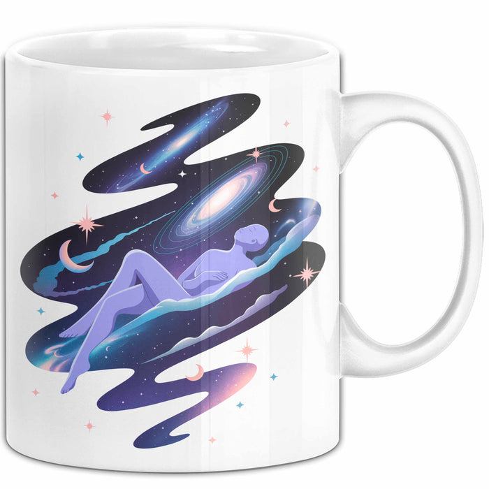 Klarträumer Tasse Geschenkidee für Traum Entdecker Weiß Trendation