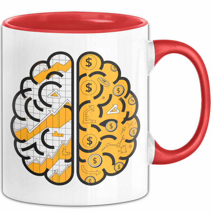 Ökonom Tasse Geschenk Lustige Geschenkidee Spruch Für Daten Denker Rot Trendation