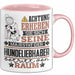 Hundeliebhaber Geschenk Tasse Lustiger Spruch Erheben Sie Sich Der Hundeliebhaber Betritt den Raum Rosa Trendation