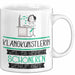 Klangkünstlerin Weil Es Keinen Schöneren Beruf Gibt Tasse Geschenk für Eine Klangkünstlerin Lustig Weiß Trendation