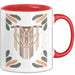 Makramee Liebhaber Tasse Geschenk Lustige Geschenkidee Spruch Für Faser Kunst Fans Rot Trendation