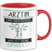 Ärztin Und Prinzessin Tasse Geschenk Für Eine Ärztin Geburtstag Was Ist Deine Superkraft Rot Trendation