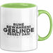 Gerlinde Tasse Ruhe Bewahren! Gerlinde Regelt Das! Geschenk Grün Trendation