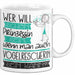 Vogelrescuerin Tasse Geschenk Spruch Wer Will Schon Prinzessin Sein Wenn Man Auch Vogelrescuerin Sein Kann Weiß Trendation