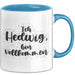 Hedwig Tasse Ich Hedwig, Bin Vollkommen Geschenk Blau Trendation