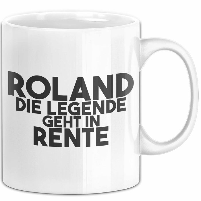 Roland Tasse Roland – Die Legende Geht In Rente Geschenk