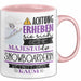 Snowboarderin Tasse Geschenk Lustiger Spruch Bitte Erheben Sie Sich Seine Majestät Die Snowboarderin Betritt Den Raum Rosa Trendation
