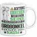 Großonkel Geschenk Tasse Lustiger Spruch Erheben Sie Sich Der Großonkel Betritt den Raum Weiß Trendation