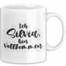 Silvia Tasse Ich Silvia, Bin Vollkommen Geschenk Weiß Trendation