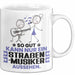 Straßenmusiker Geschenk Tasse So Gut Kann Nur Ein Straßenmusiker Aussehen Geschenkidee Kaffee-Becher Weiß Trendation