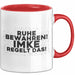Imke Tasse Ruhe Bewahren! Imke Regelt Das! Geschenk Rot Trendation