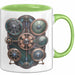 Mechaniker Tasse Geschenkidee für Kfz Techniker Grün Trendation