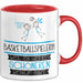 Basketballspielerin Weil Es Keinen Schöneren Beruf Gibt Tasse Geschenk für Eine Basketballspielerin Lustig Rot Trendation
