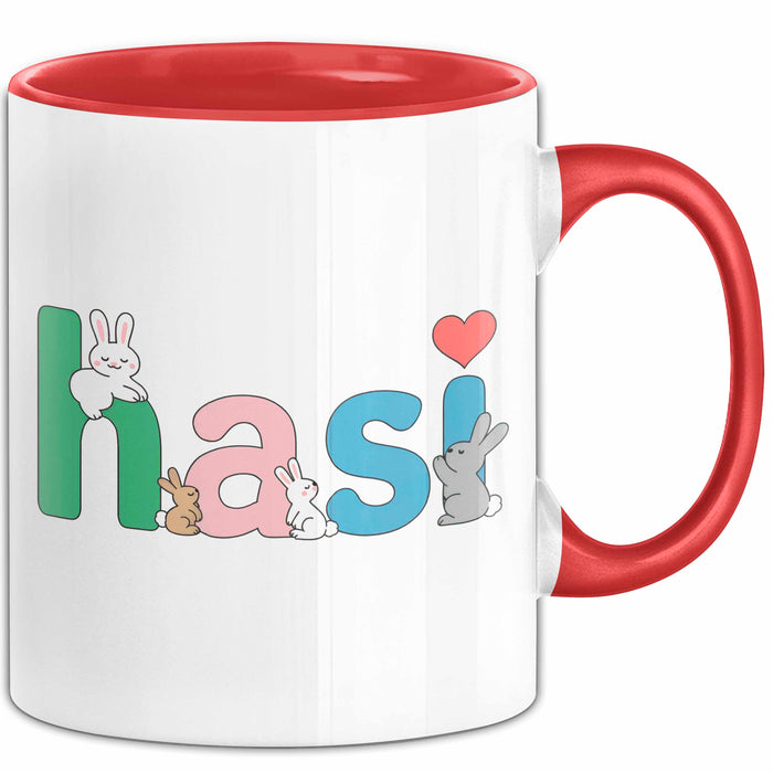 Kaninchen Hase Tierliebhaber Tasse Geschenk Lustige Geschenkidee Spruch Hasi Trendation