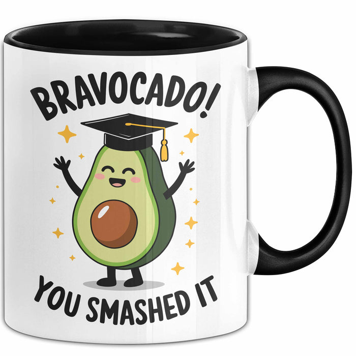 Schüler Abschluss Avocados Tasse Geschenk Lustige Geschenkidee Spruch Bravocado Trendation