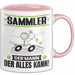 Sammler Tasse Geschenk für Sammler Der Mann Der Alles Kann Geschenkidee zum Geburtstag Rosa Trendation