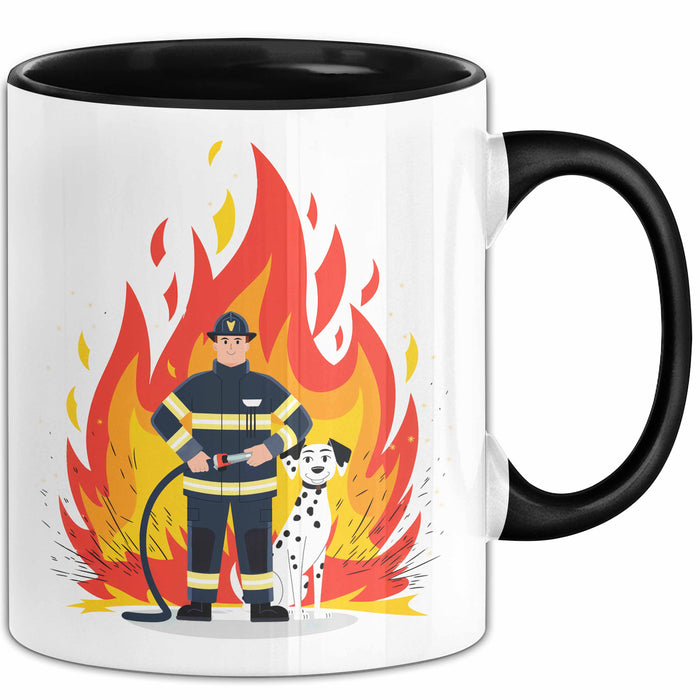 Feuerwehrmann Tasse Geschenk Lustige Geschenkidee Spruch Für Feuer Helden Trendation