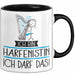 Geschenk für Harfenistin Tasse Lustige Geschenkidee Geburtstag Ich Bin Harfenistin Ich Darf Das Trendation