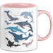 Wal Tier Tasse Geschenk Lustige Geschenkidee Spruch Rosa Trendation