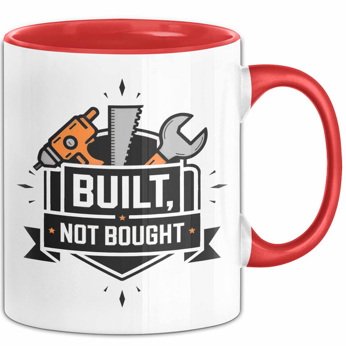 DIY Fan Tasse Geschenk Lustige Geschenkidee Spruch Für Heimprojekt Liebhaber Rot Trendation