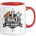 DIY Fan Tasse Geschenk Lustige Geschenkidee Spruch Für Heimprojekt Liebhaber Rot Trendation