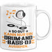 Drum-and-Bass-DJ Geschenk Tasse So Gut Kann Nur Ein Drum-and-Bass-DJ Aussehen Geschenkidee Kaffee-Becher Weiß Trendation