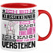 Klassikkenner Geschenk Tasse Lustige Geschenkdiee für einen Klassikkenner Geburtstag Ich Bin Klassikkenner Ich Kann Es Dir Erklären Aber Nicht Für Dich Verstehen Rot Trendation