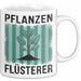 Garten Pflanzen Gärtner Tasse Geschenk Lustige Geschenkidee Spruch Pflanzenflüsterer Weiß Trendation