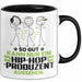 Hip-Hop-Produzent Geschenk Tasse So Gut Kann Nur Ein Hip-Hop-Produzent Aussehen Geschenkidee Kaffee-Becher Schwarz Trendation