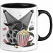 Filmfan Tasse Geschenkidee für Kinoliebhaber Lustiger Spruch Trendation