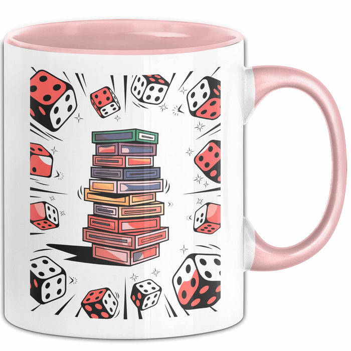 Brettspiel Fan Tasse Geschenk Lustige Geschenkidee Spruch Für Tischspiel Spieler Rosa Trendation