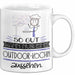 Outdoor-Köchin Geschenk Tasse So Gut Kann Nur Eine Outdoor-Köchin Aussehen Geschenkidee Geburtstag Weihnachten Lustig Weiß Trendation