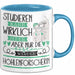 Höhlenforscherin Tasse Lustiges Geschenk Studieren Kann Wirklich Jeder Nur Die Besten Werden Höhlenforscherin Blau Trendation