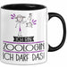 Geschenk für Zoologin Tasse Lustige Geschenkidee Geburtstag Ich Bin Zoologin Ich Darf Das Trendation