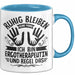 Ergotherapeutin Tasse Geschenk Ruhig Bleiben Ich Bin Ergotherapeutin Und Regel Das Geschenkidee Blau Trendation