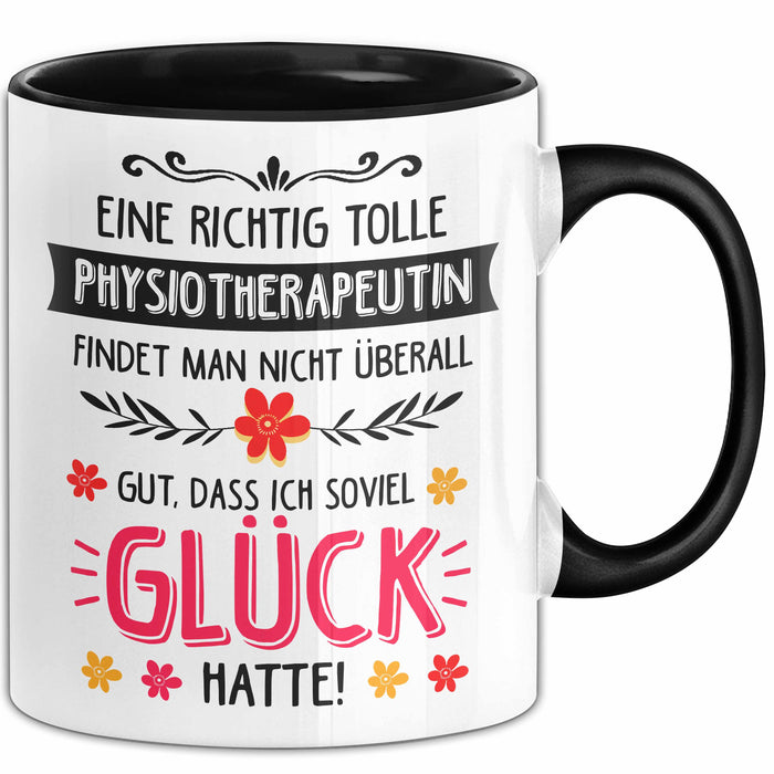 Physiotherapeut Physiotherapie Tasse Geschenk Lustige Geschenkidee Spruch Eine Richtig Tolle Physiotherapeutin Findet Nicht Überall Trendation