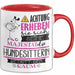 Hundesitterin Tasse Geschenk Lustiger Spruch Bitte Erheben Sie Sich Seine Majestät Die Hundesitterin Betritt Den Raum Rot Trendation